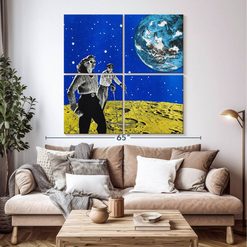 Kelan Hiking Space, 50" H x 50" W