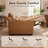 zero clearance recliner  Power Recliner Chair with Power Headrest & Wood Legs, Faux Leather-877826356