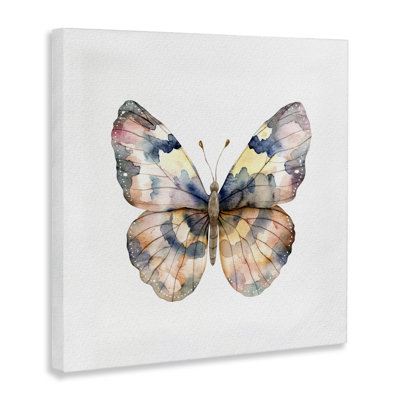 Traditional Watercolor Butterfly Canvas, design by Kim Allen