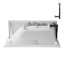 Baignoire en alcôve droite en acrylique blanc brillant avec drain externe 60 po x 32 po Streamline-108366678