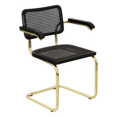 Marcel Breuer Cesca Cane Cantilever Dining Armchair Arm Chair