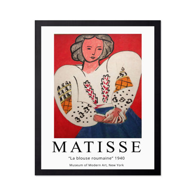 Henri Matisse - La Blouse Roumaine No1