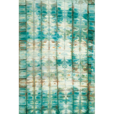 «Kanari II» encadré par Melissa Averinos, peinture
