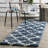 Bertl Sgm-Montreal Shag Performance Geometric Rug-20295983