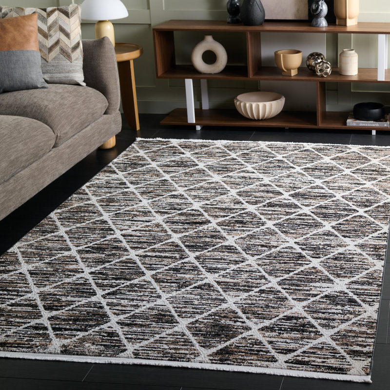 Mila 240 Performance Geometric Rug, Rectangle 5'3" x 7'6"