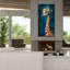 «A Fine Giraffe» par Heather Gauthier, art mural sur toile, 30 po x 60 po