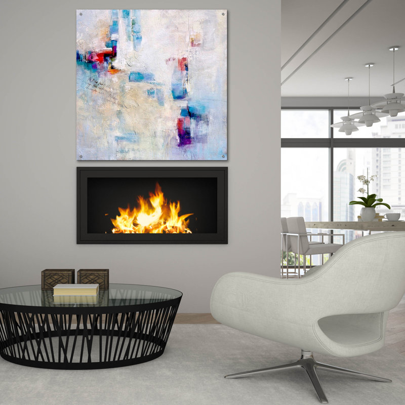 " Conversation " by Karen Hale, 36" H x 36" W