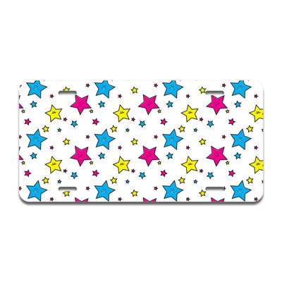 Cadre en aluminium Smiley Stars