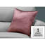 Coussins, carré 18 X 18, insert inclus, jet décoratif, accent, canapé, canapé, chambre à coucher, polyester rose hypoallergénique, moderne-126148885