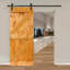 Pine Wood Sliding DIY Barn Door With Installation Hardware Kit-93178039-93178030