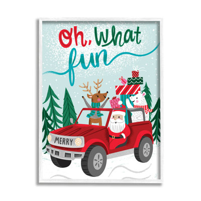 " Oh What Fun Santa "