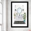 Lulus Powder Room II - Peinture-308597428-308597580