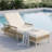 Outdoor All-Weather PE Rattan Chaise Lounge, Minimalist Patio Wicker Chair with Adjustable Recliner and Cushions, Set of 2-995503112