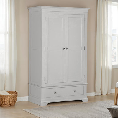 Adaleya 2 Door 1 Drawer Wardrobe