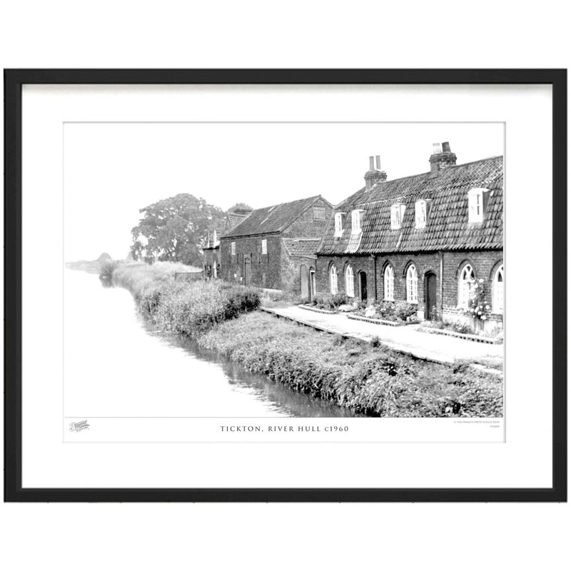 Tickton, River Hull C1960 by Francis Frith - Single Picture Frame Print, 45cm H x 60cm W x 2.3cm D