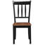 Chaise d'appoint à dossier en lattes-1541174784