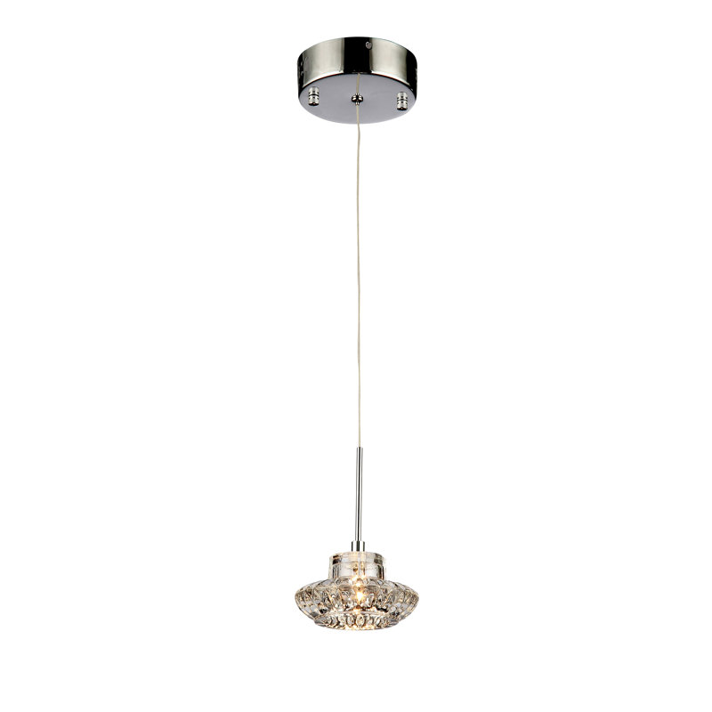 Luminaire suspendu en cristal 1 lumière Magnolia
