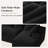 131'' Boneless Compression Sectional Oversized Sofa Couch with Pillows-1271910991-1243031104-1271910981