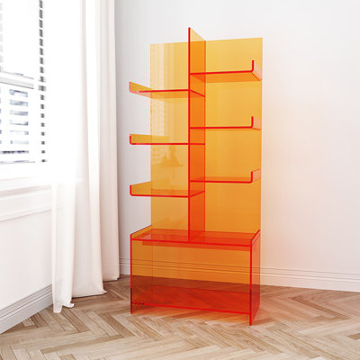 Modern Acrylic Bookshelf Display