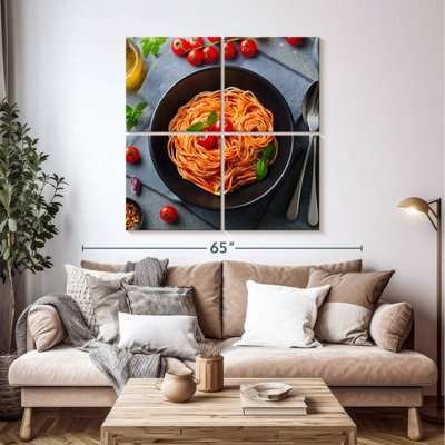 Yarlin, sauce tomate et pâtes
