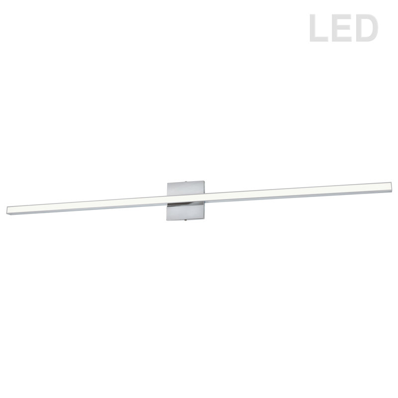 Arnitha Dimmable LED Bath Bar, Silver