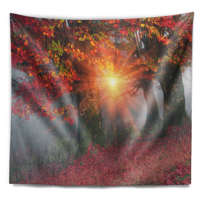 Landscape Polyester Tapestry