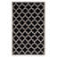 Ammundsen Geometric Anthracite/Ivory Area Rug-1500924747