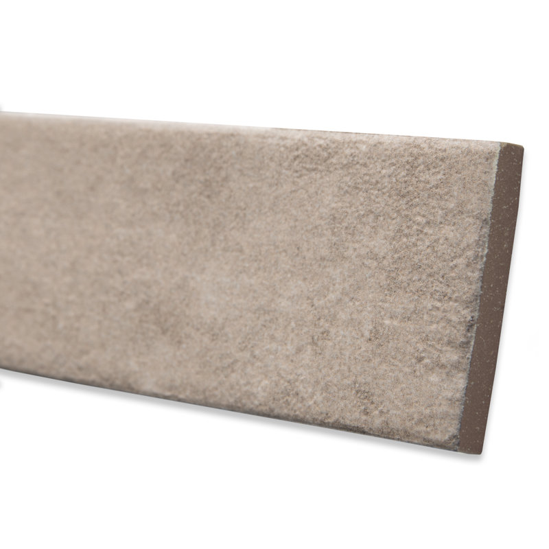 Tucson 1-7/8 In. X 17-3/4 In. Porcelain Floor And Wall Tile, Light Beige