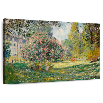 Sireci Landscape The Parc Monceau 1876