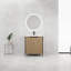 Meuble-lavabo autoportant avec lavabo en résine