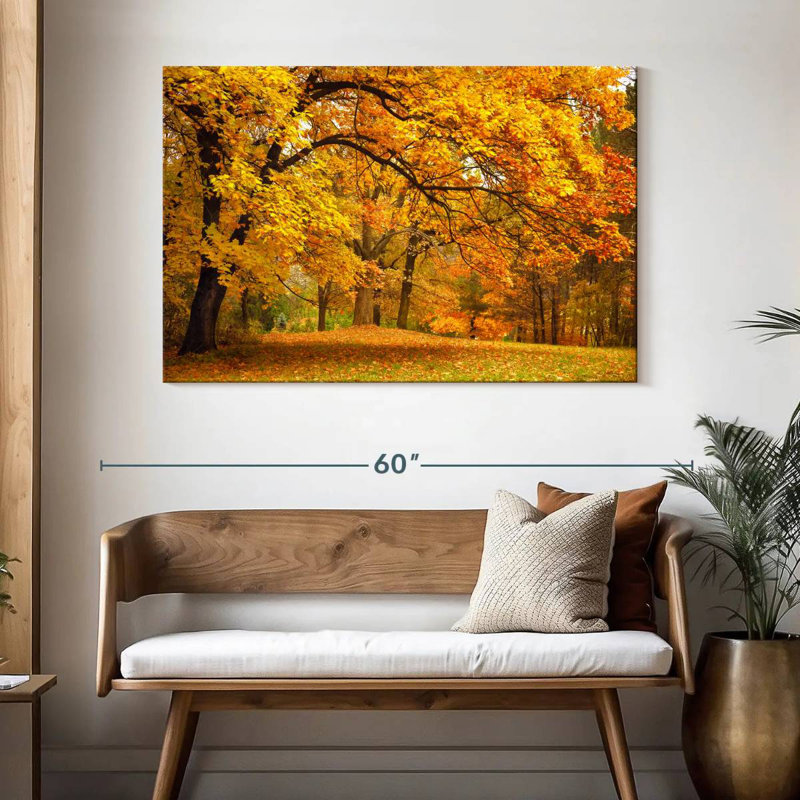 Feuillage d'automne Alvord, H 32 po x l 48 po