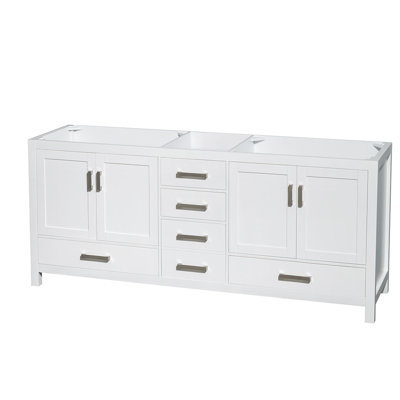 Sheffield 78.5" Double Bathroom Vanity Base Only