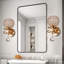 1-Light Crystal Global Armed Sconce-102030316