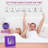 Digital Alarm Clock For Kids With Snooze And Nightlight Easy Setting Silicone Display Time, Date Loud For Bedroom Battery Powered (Purple)
