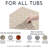 21"x21" Non-slip Silicone Shower Mat Beige