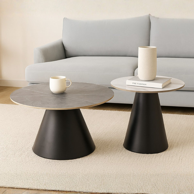 Table basse gigogne Sintered Stone