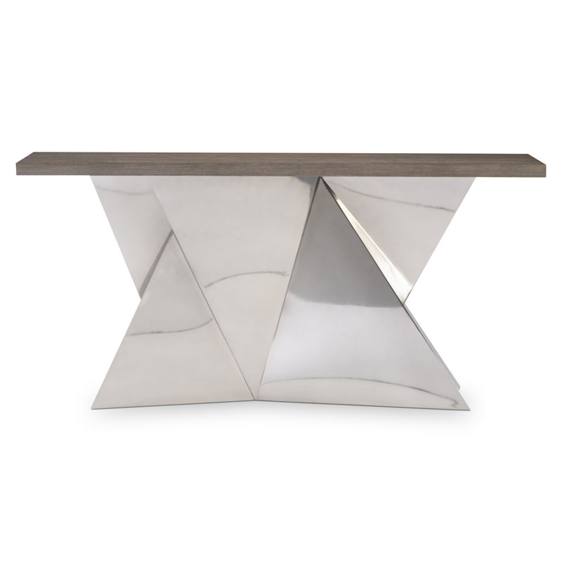 Binti 68 " W Solid Wood Top Console Table