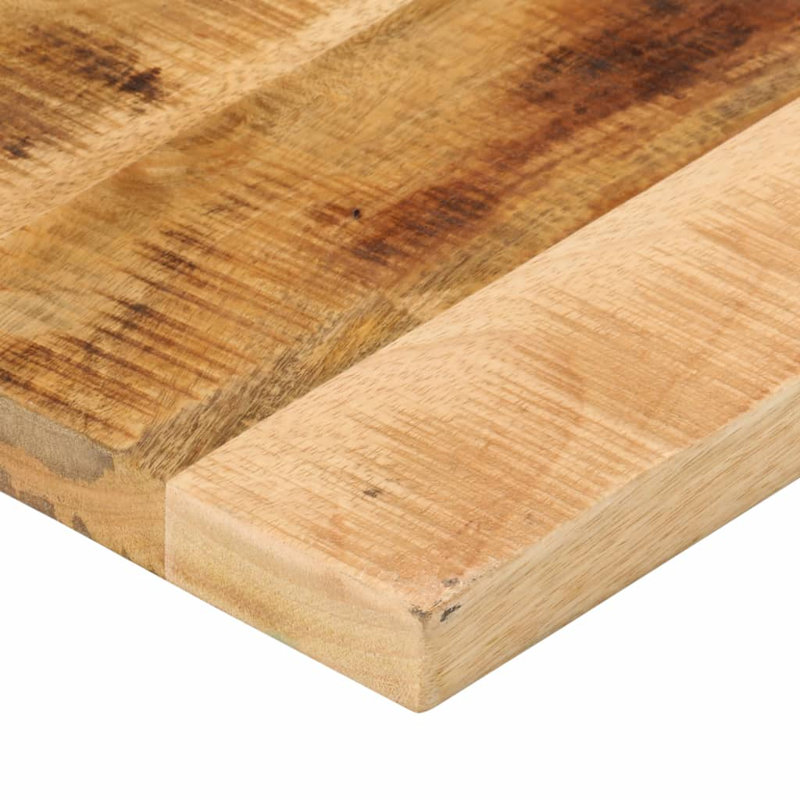 Plateau de table rectangulaire en bois massif 35,4 x 31,5 x 1 Vidaxl, H 1 po x l 35,4 po x P 11,8 po