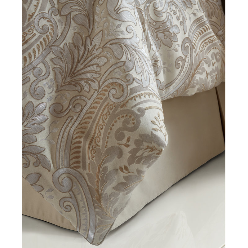Ensemble d'édredon en polyester Berlin, Édredon pour grand lit + 2 taies décoratives sta
