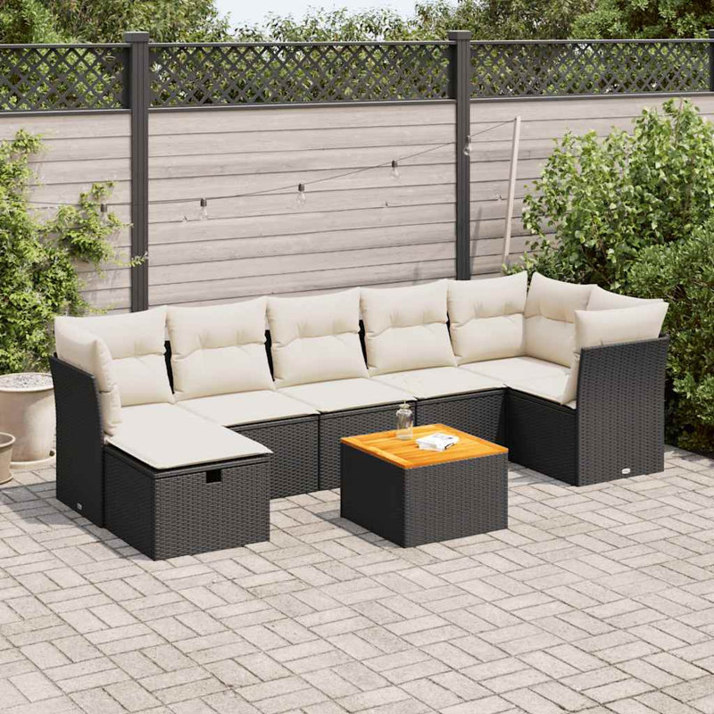 Ensemble de canapé de jardin Vidaxl