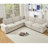 Brinsley 141.5" Linen Modular Sectional Sofa-1555940920