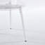 Ensemble de salle à manger 5 pièces, table de pub ronde avec 4 chaises en plastique transparent-400154357