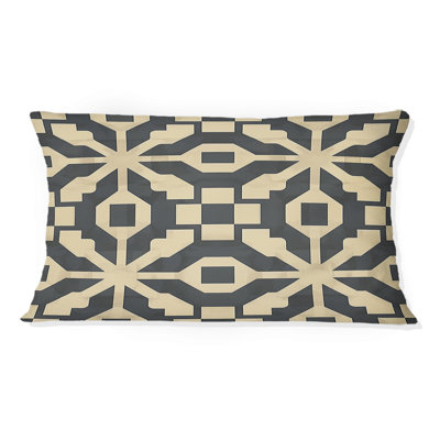 Coussin Beige Modern Maze II - Modern