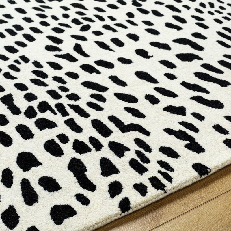Tapis en laine fait à la main Bauwine, Tapis de couloir 2 pi 6 po x 8 pi