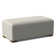 Repose-pieds rectangulaire 48,5 po Campos