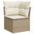 Vidaxl Garden Sofa Set Beige, Cream