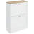 HOMCOM Slim Shoe Cabinet For Entryway