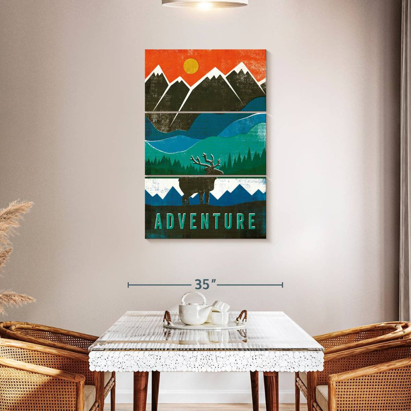 Tergel Big Sky I, 45" H x 28" W
