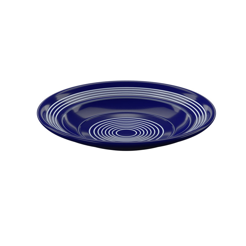 Assiette à hors-d'œuvre 7,5 po Arsène, Bleu de cobalt