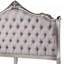 Lit velours et platine antique-114247242